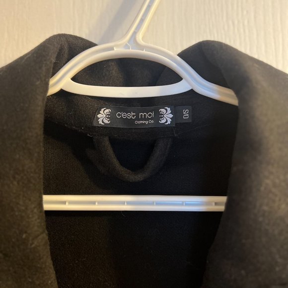 Oversized Single Button Blazer, C'est Moi - Picture 3 of 3